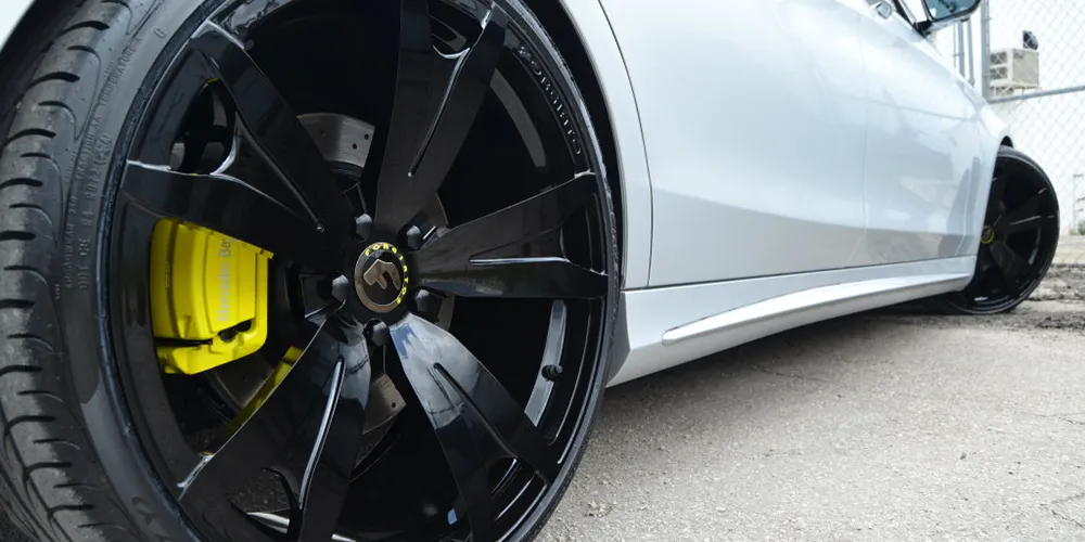 Mercedes-Benz Sclass on Forgiato Aguzzo-ECL wheels