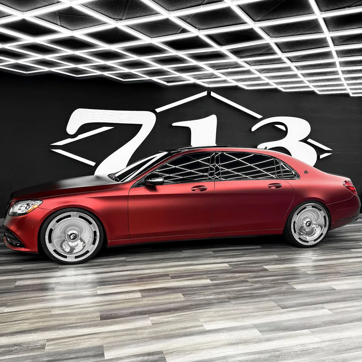 Mercedes-Benz Sclass on Forgiato Blank-RA-M wheels