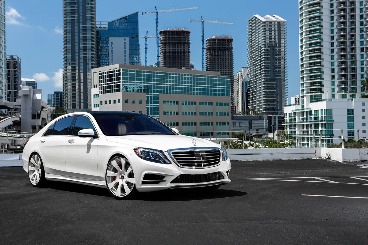 Mercedes-Benz Sclass on Forgiato Bullone-M wheels