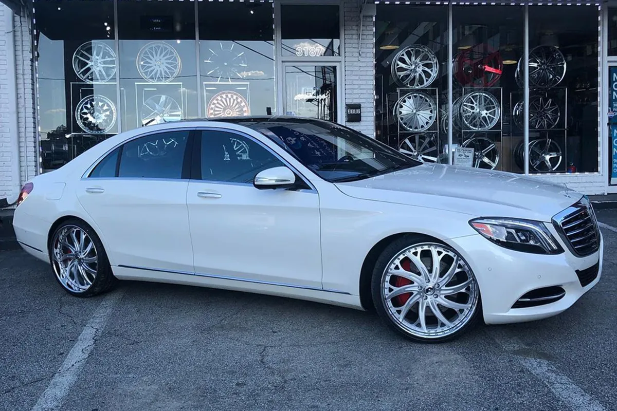 Mercedes-Benz Sclass on Forgiato C2C wheels