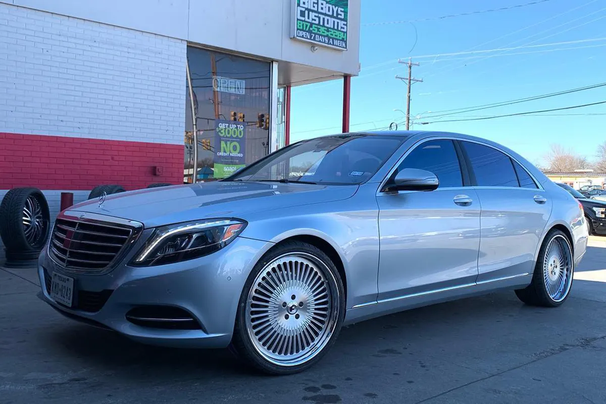 Mercedes-Benz Sclass on Forgiato Cablata wheels