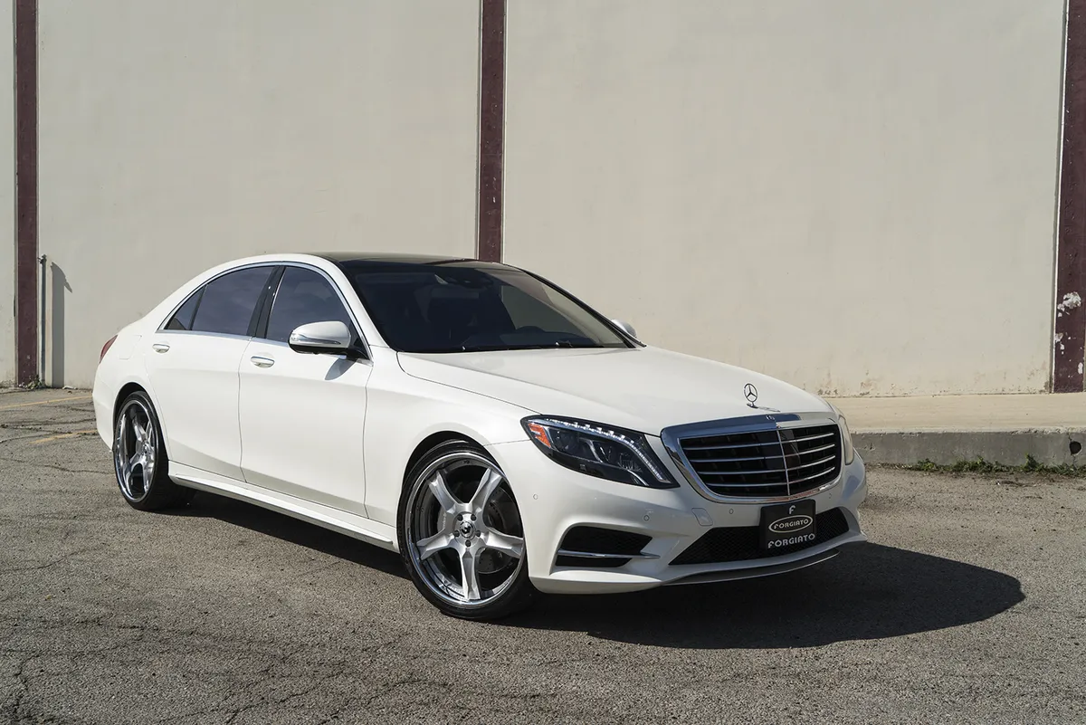 Mercedes-Benz Sclass on Forgiato Cavita wheels