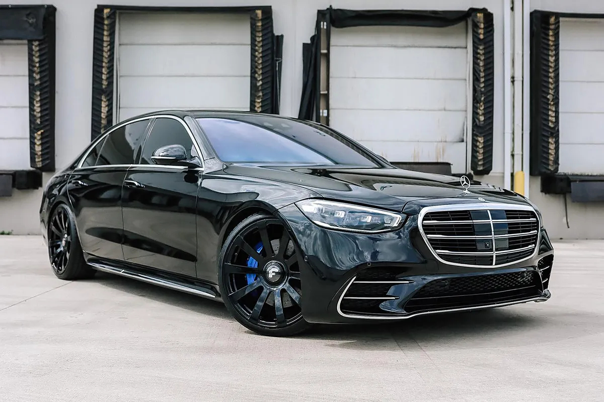 Mercedes-Benz Sclass on Forgiato Concavo-M wheels