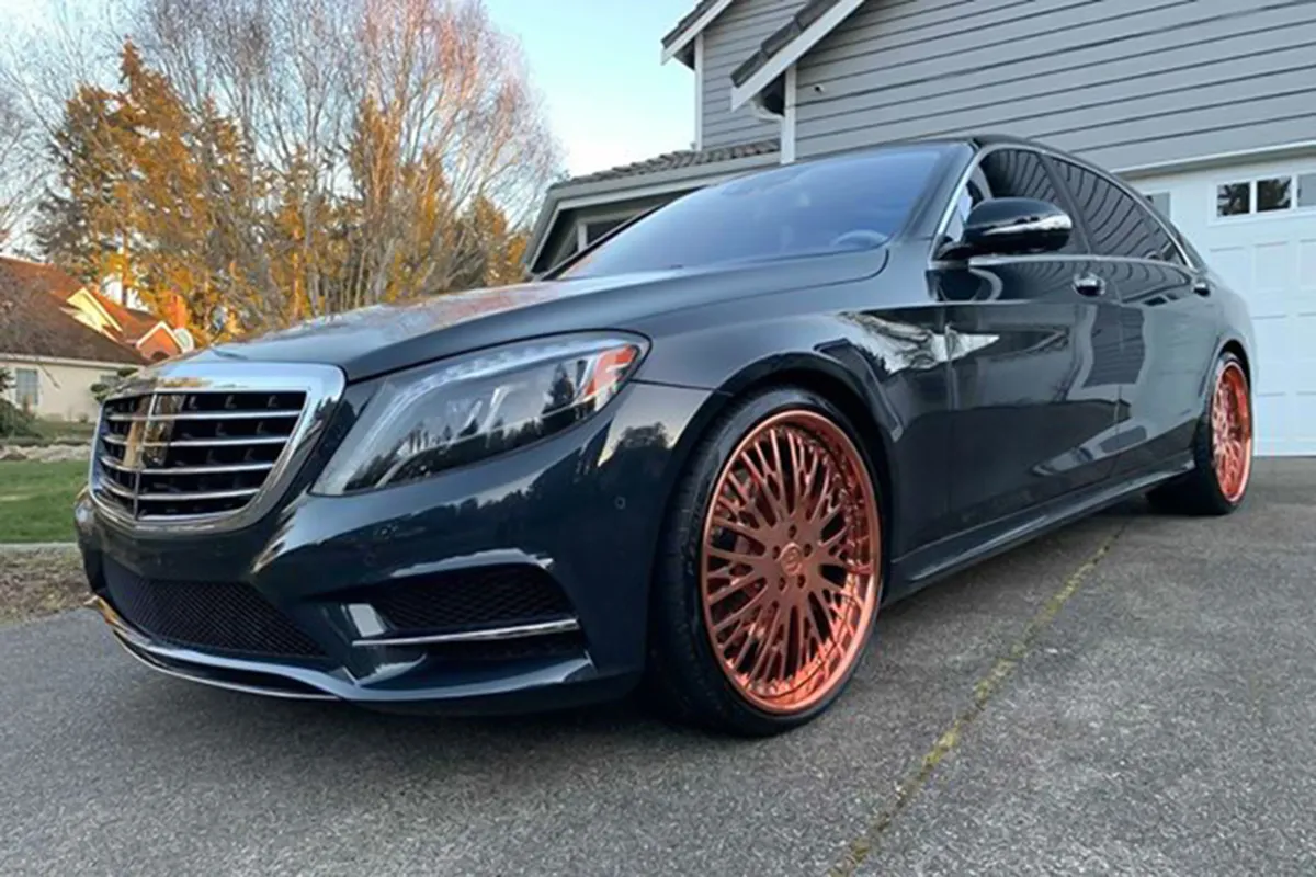 Mercedes-Benz Sclass on Forgiato Cravatta wheels