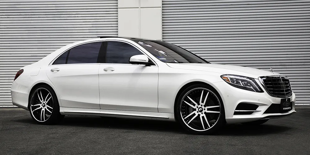 Mercedes-Benz Sclass on Forgiato F2.01 B wheels