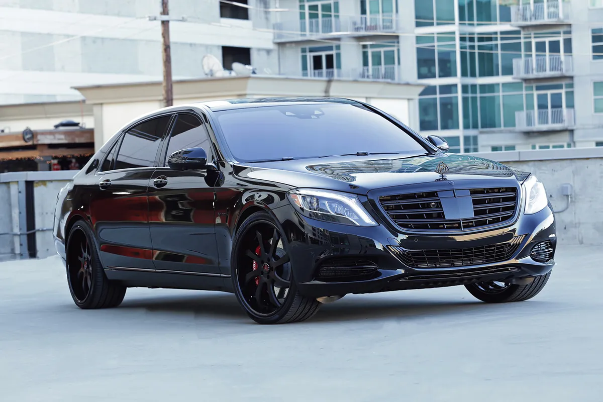 Mercedes-Benz Sclass on Forgiato Fondare wheels