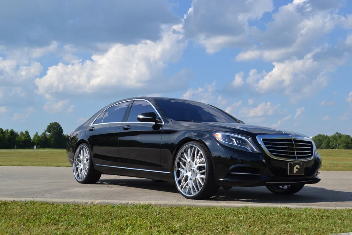 Mercedes-Benz Sclass on Forgiato Fratello wheels