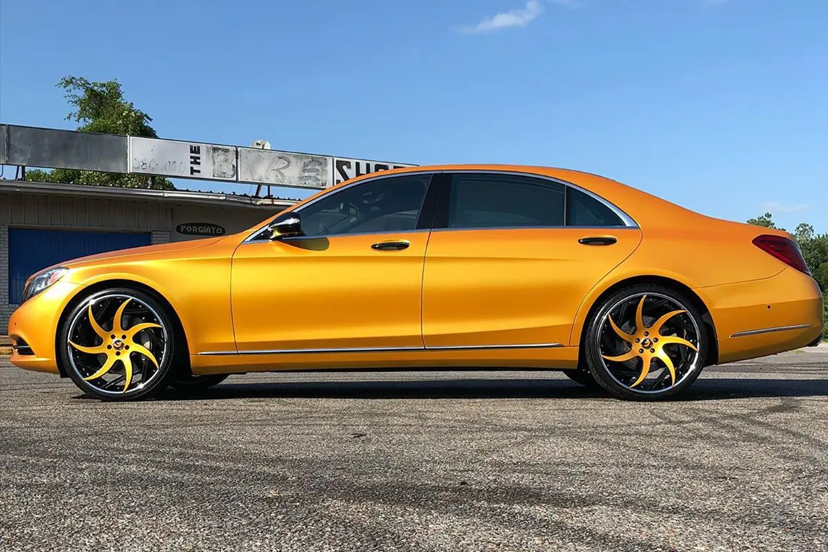 Mercedes-Benz Sclass on Forgiato Girare-ECL wheels