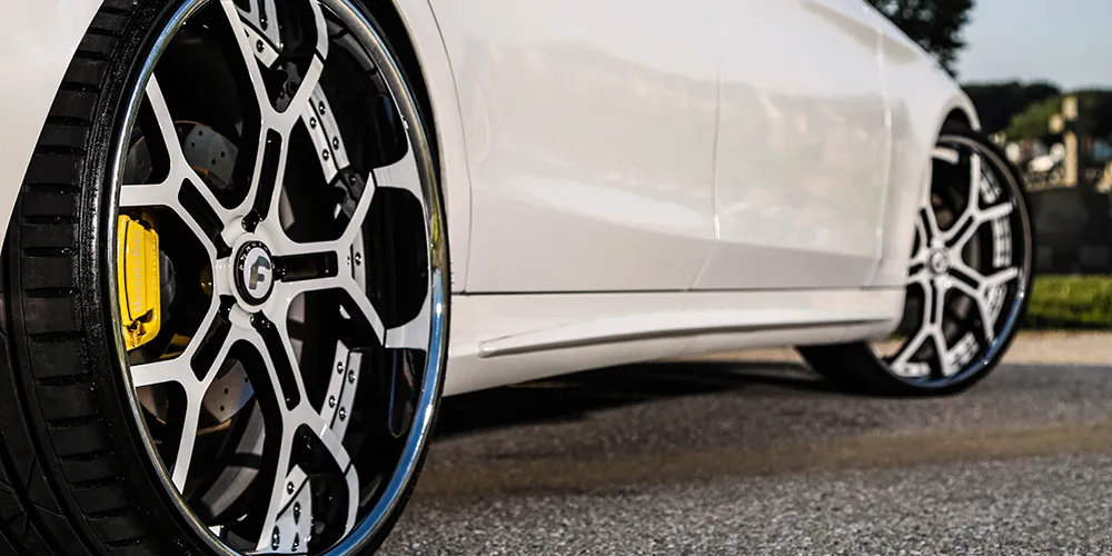 Mercedes-Benz Sclass on Forgiato GTR wheels