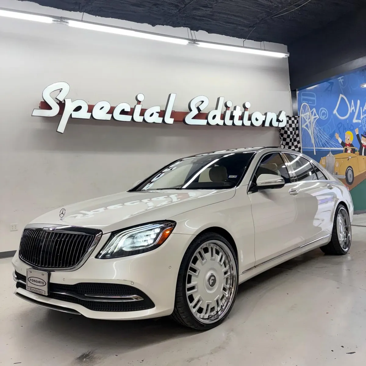 Mercedes-Benz Sclass on Forgiato L wheels