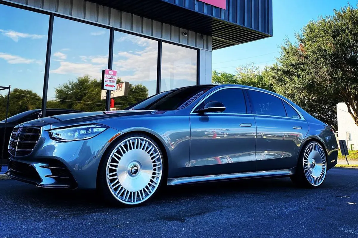 Mercedes-Benz Sclass on Forgiato Luce-ECL wheels