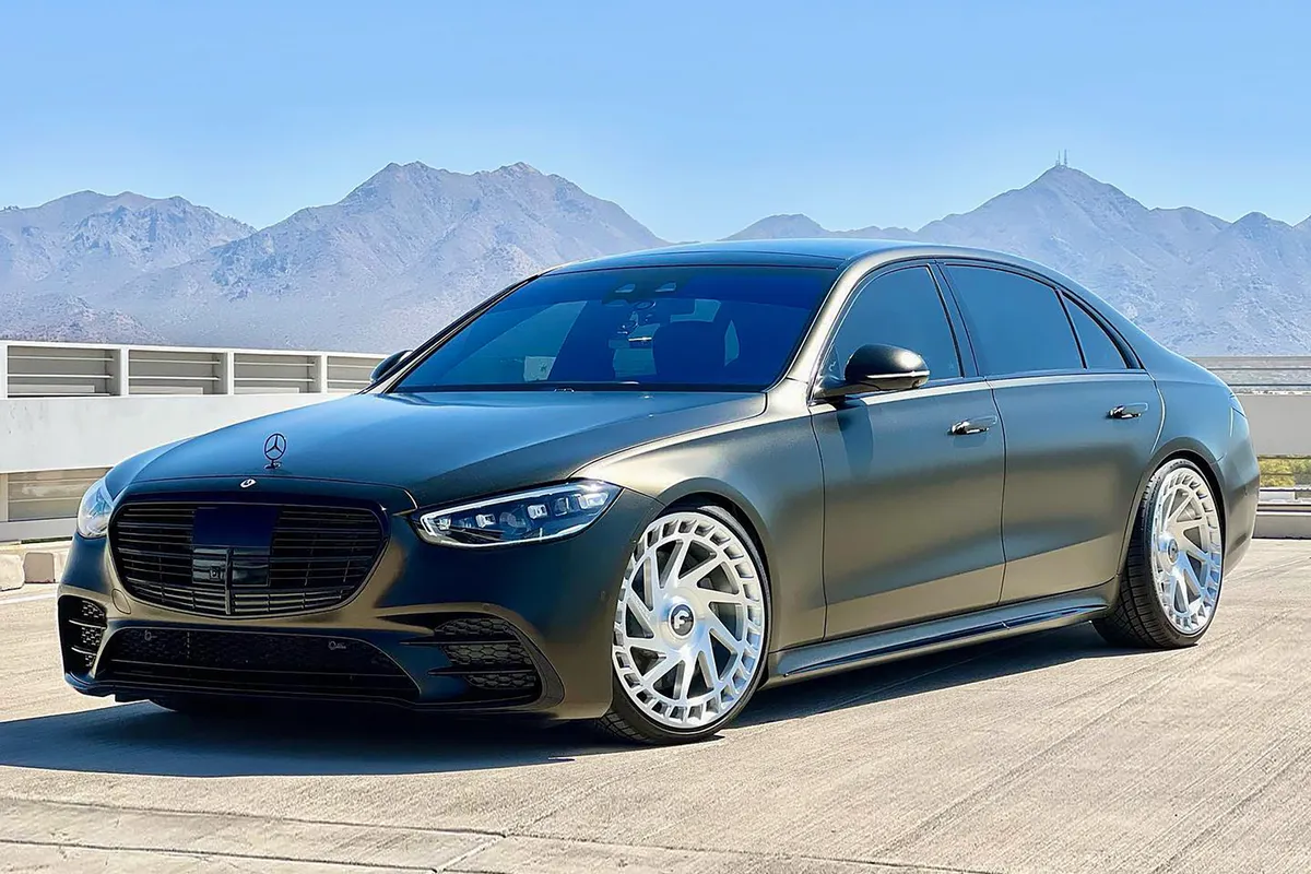 Mercedes-Benz Sclass on Forgiato Manserio-M wheels