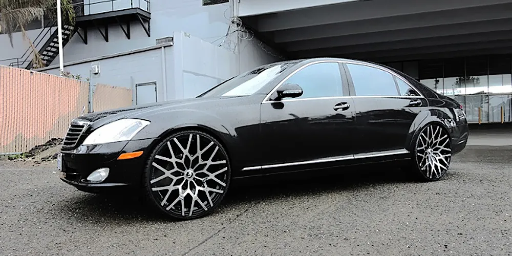 Mercedes-Benz Sclass on Forgiato Niddo-M wheels