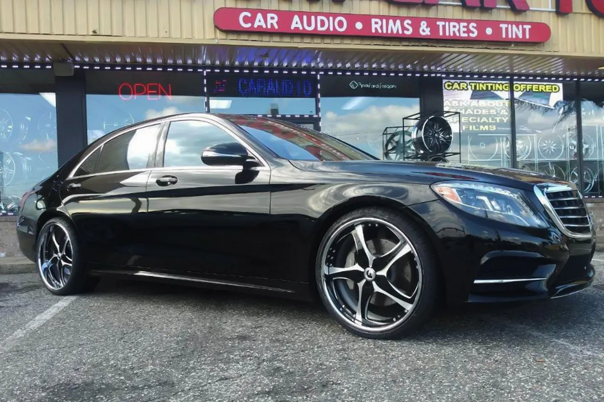 Mercedes-Benz Sclass on Forgiato Opposti wheels