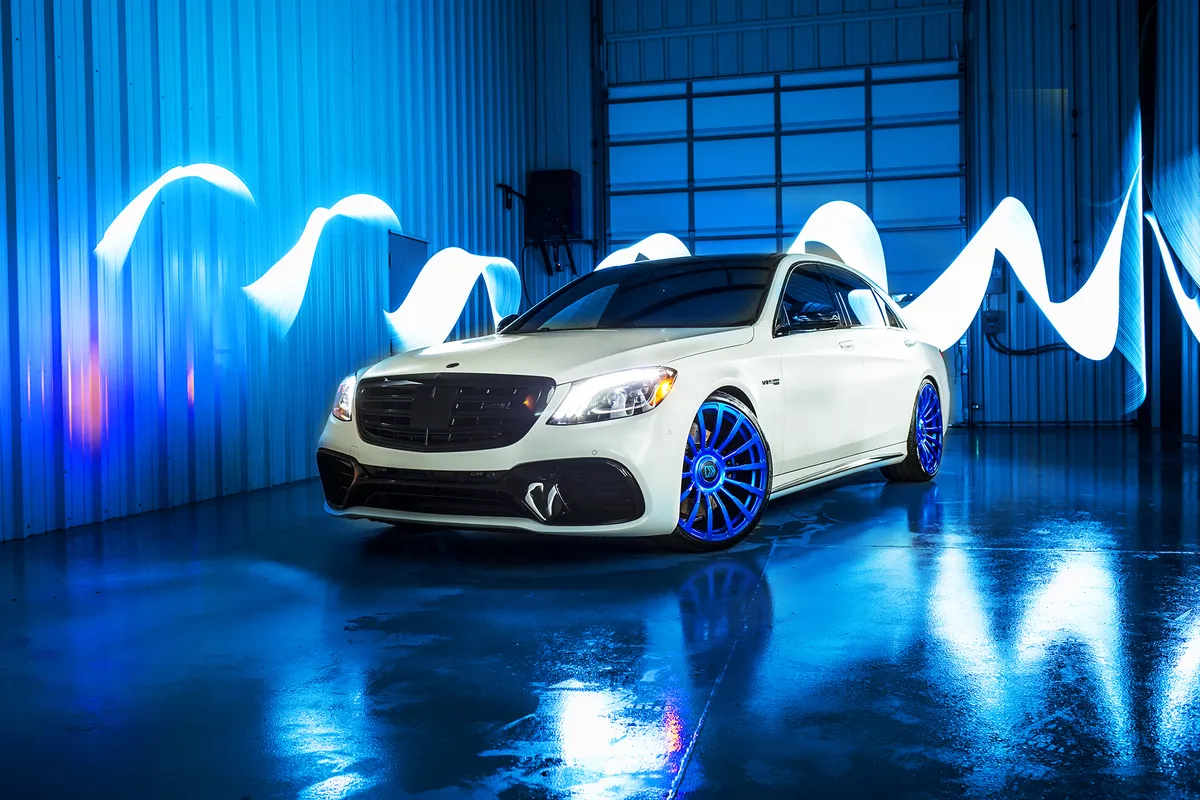 Mercedes-Benz Sclass on Forgiato Piatto-M wheels