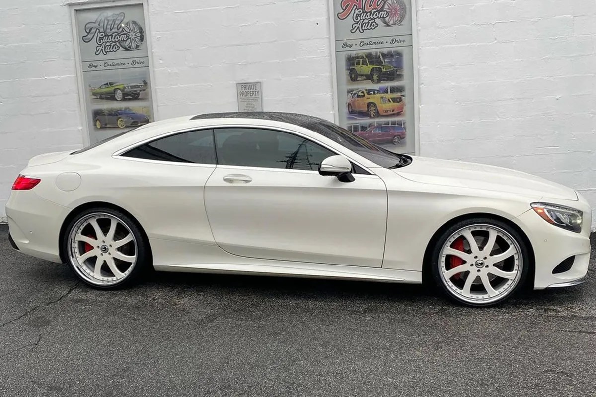 Mercedes-Benz Sclass on Forgiato Quattresimo wheels