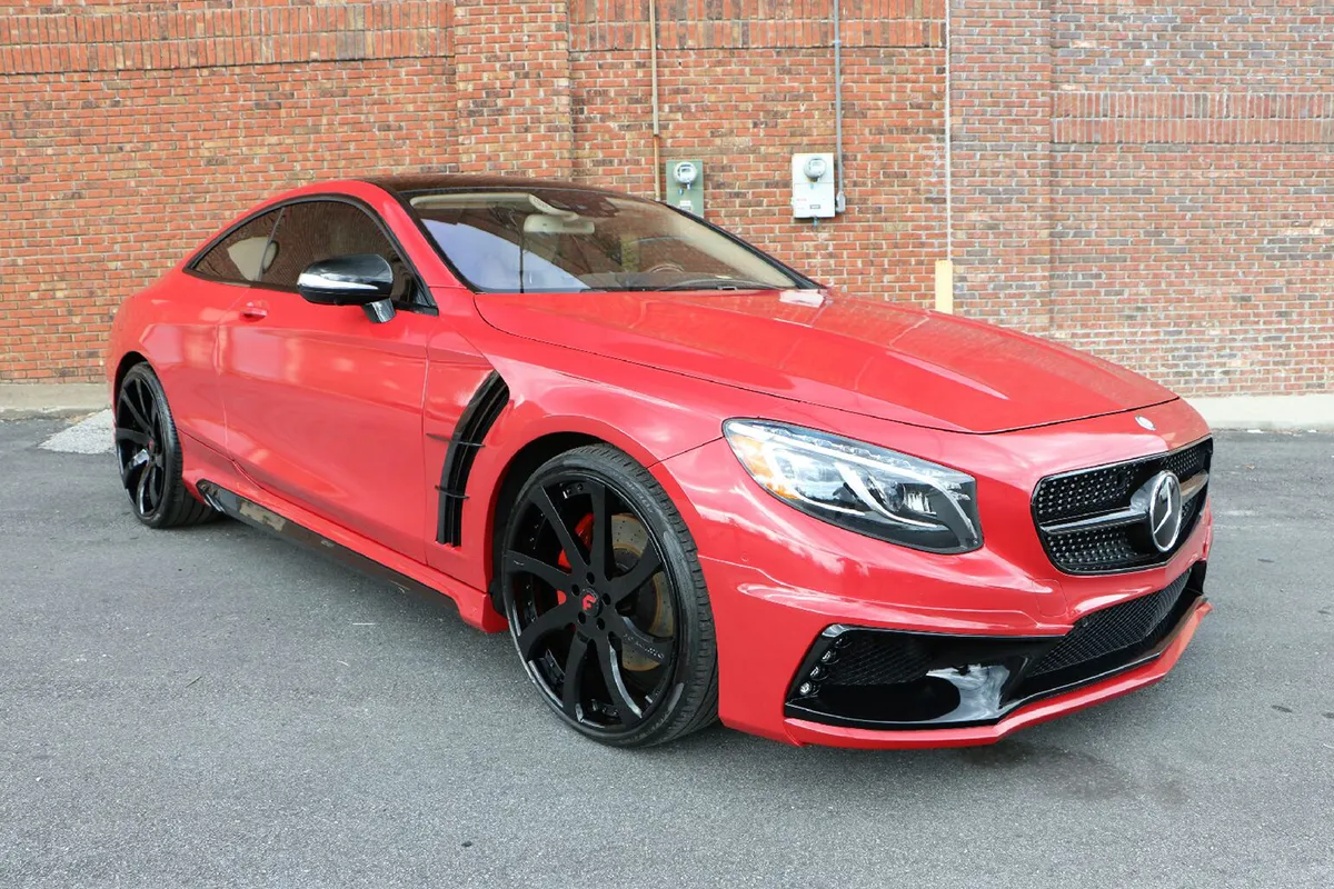 Mercedes-Benz Sclass on Forgiato Quattresimo-ECL wheels