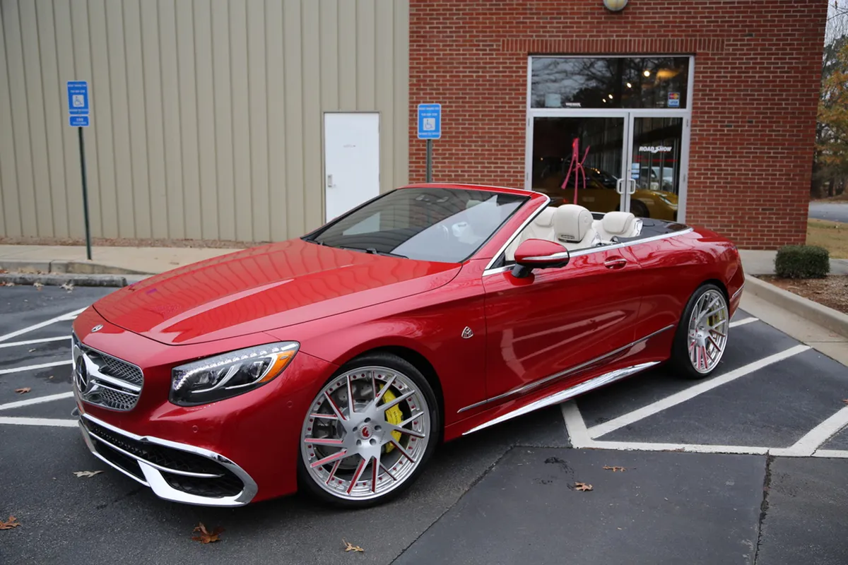 Mercedes-Benz Sclass on Forgiato Tec 2.2 wheels