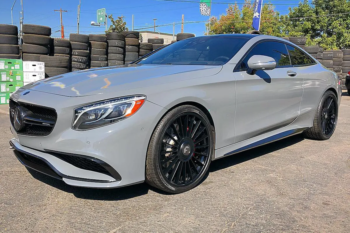 Mercedes-Benz Sclass on Forgiato Tec 3.1 wheels