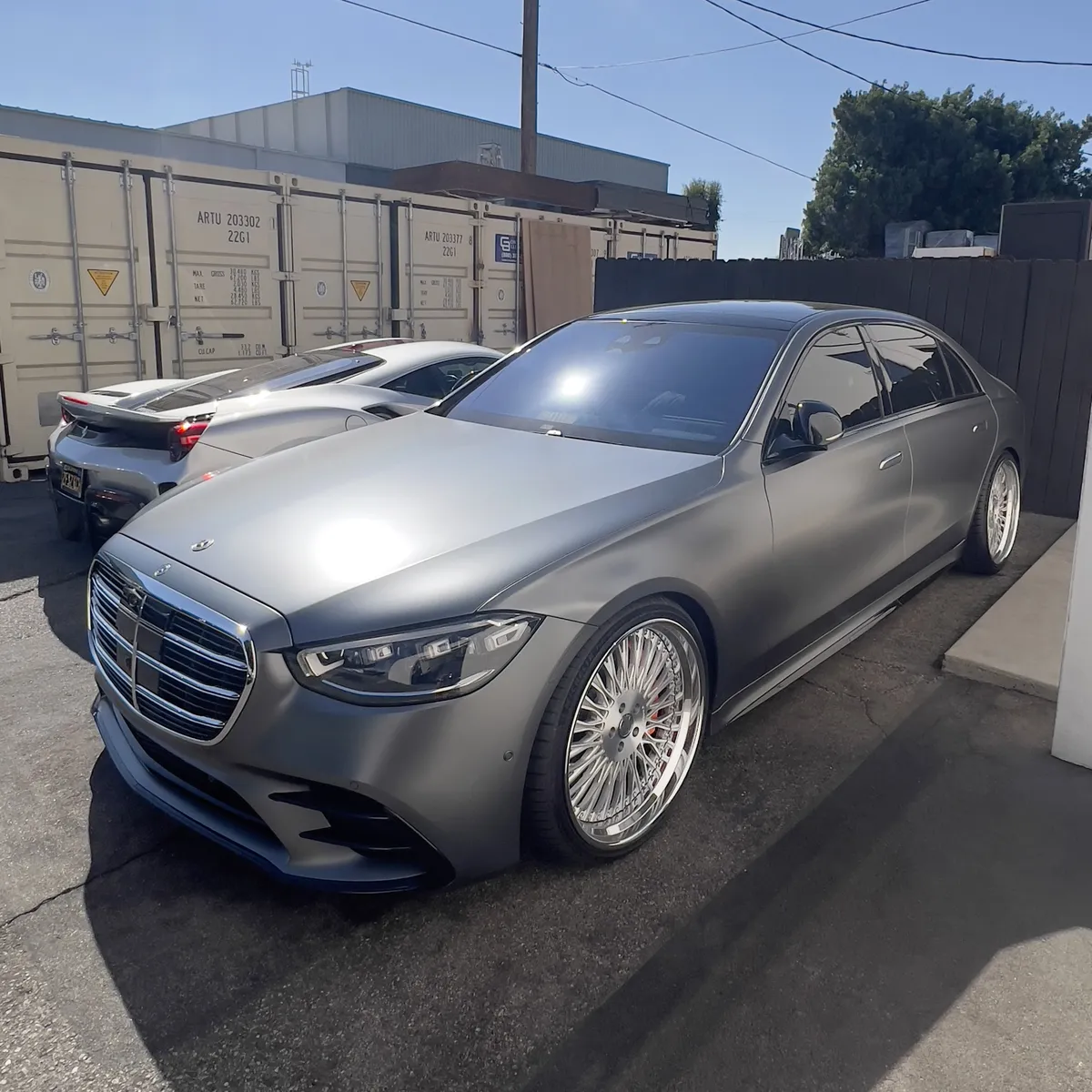 Mercedes-Benz Sclass on Forgiato Tec S-3-D wheels