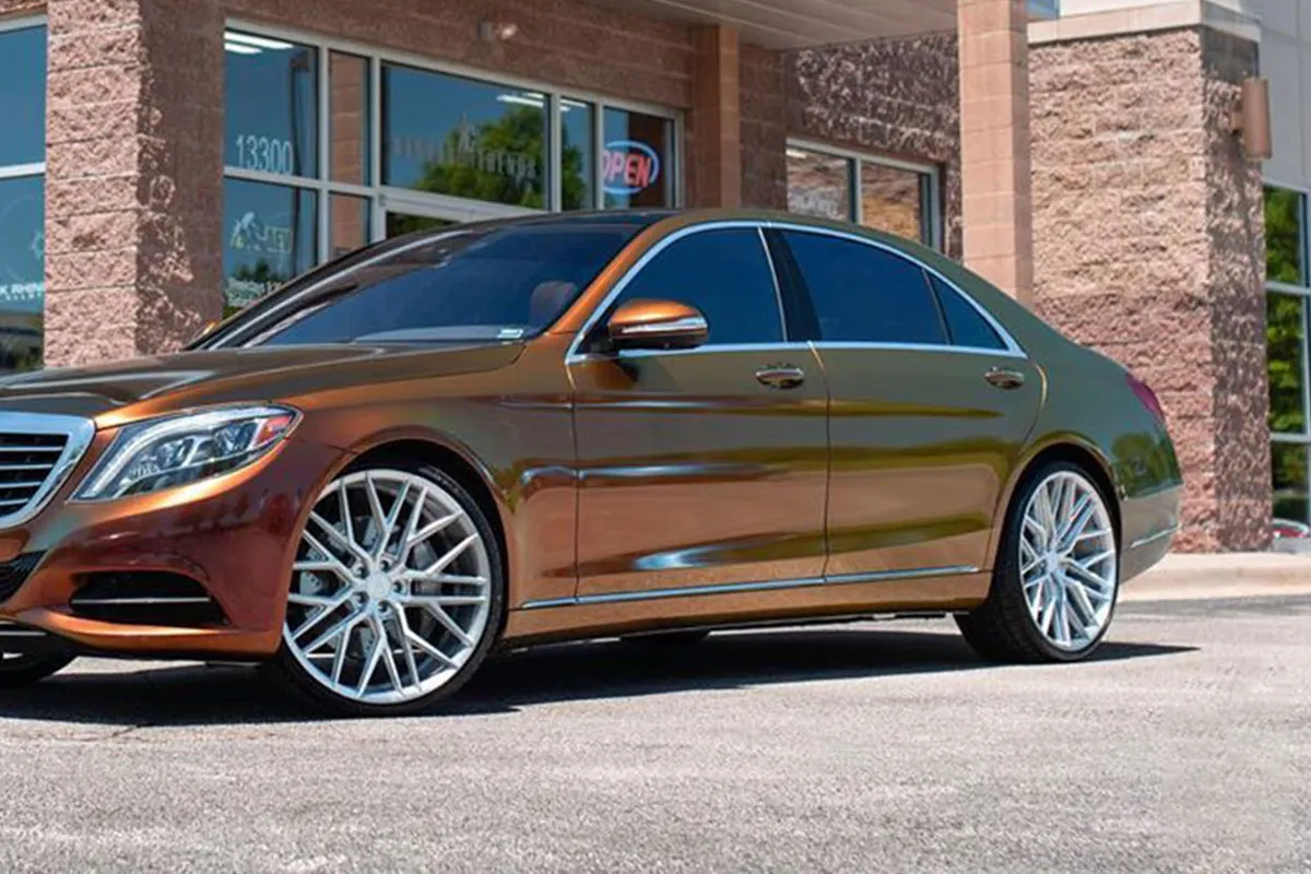 Mercedes-Benz Sclass on Forgiato Tec S1 wheels