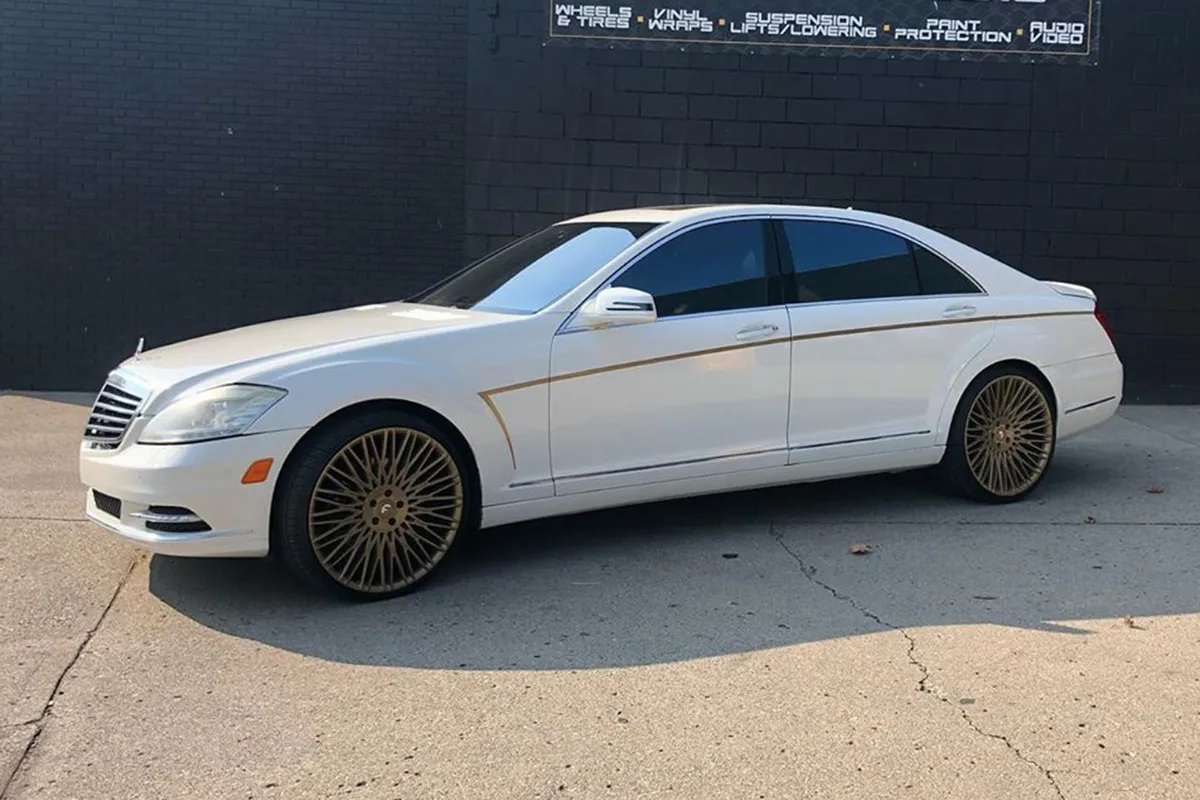 Mercedes-Benz Sclass on Forgiato Tec S3 wheels