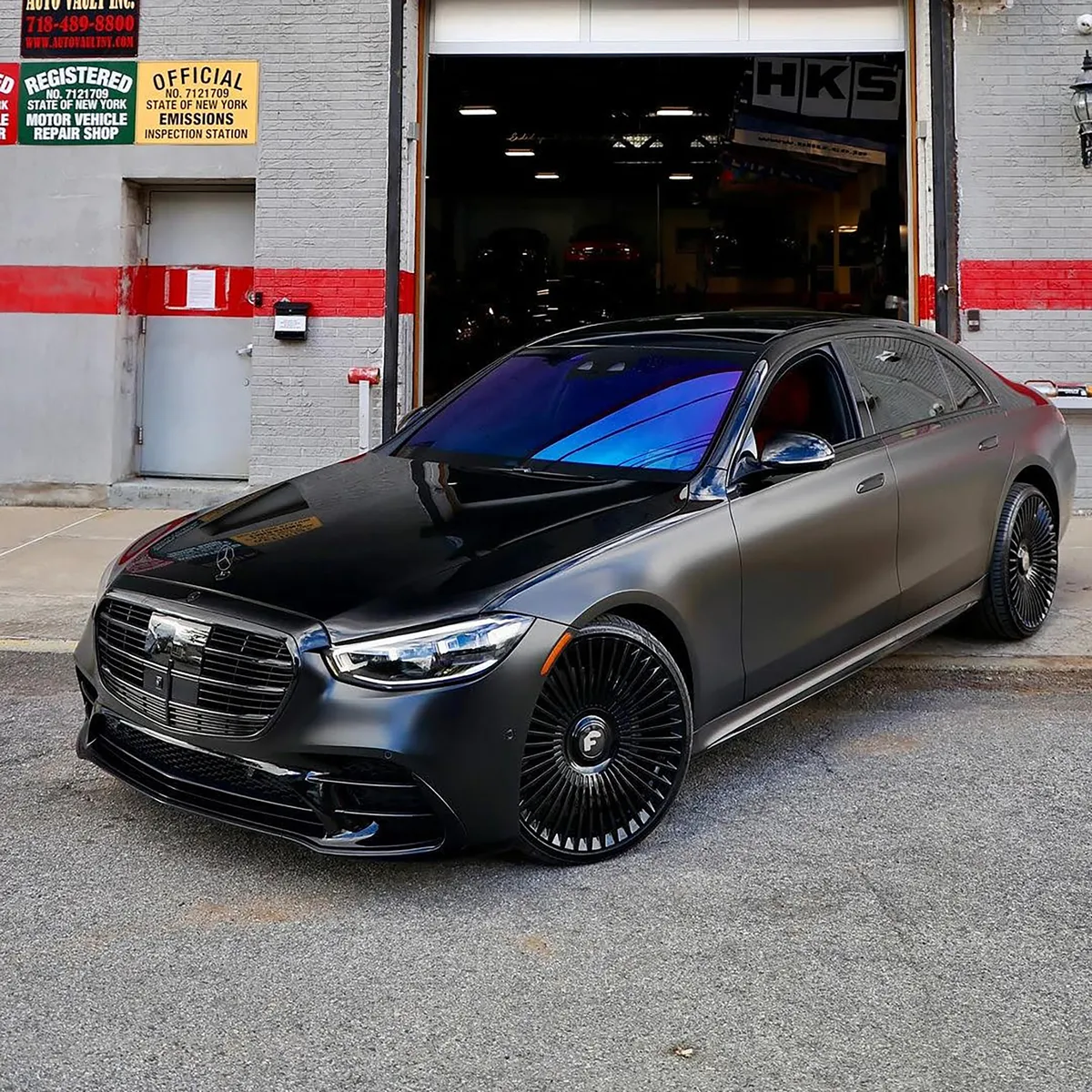 Mercedes-Benz Sclass on Forgiato Trimestre-M wheels