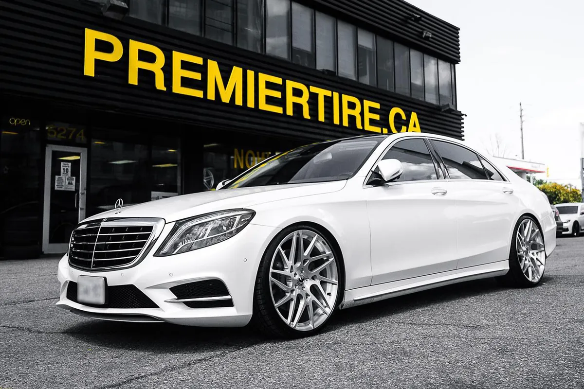 Mercedes-Benz Sclass on Forgiato Twisted Maglia-M wheels