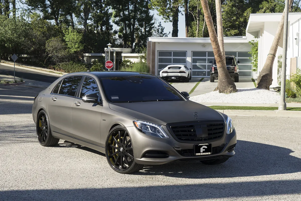 Mercedes-Benz Sclass on Forgiato Undice-C wheels