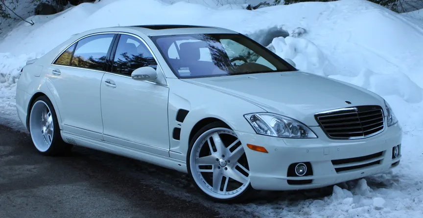 Mercedes-Benz Sclass on Forgiato Veccio wheels