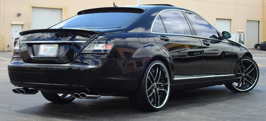 Mercedes-Benz Sclass on Forgiato Vizzo wheels