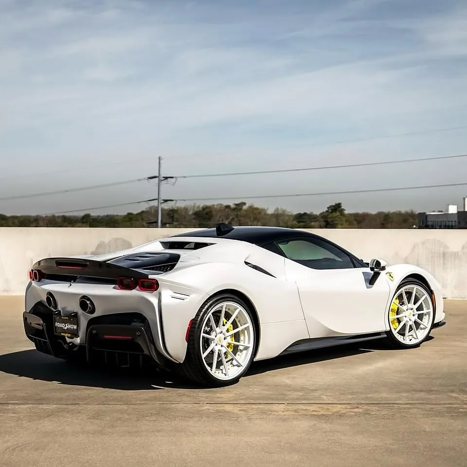 Ferrari Sf90 on Forgiato Tec 2.4 wheels