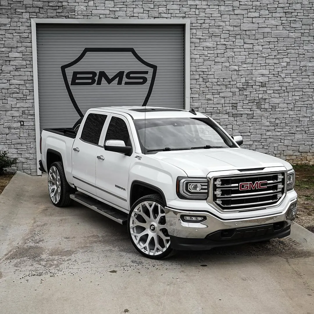 GMC Sierra on Forgiato Drea-M wheels