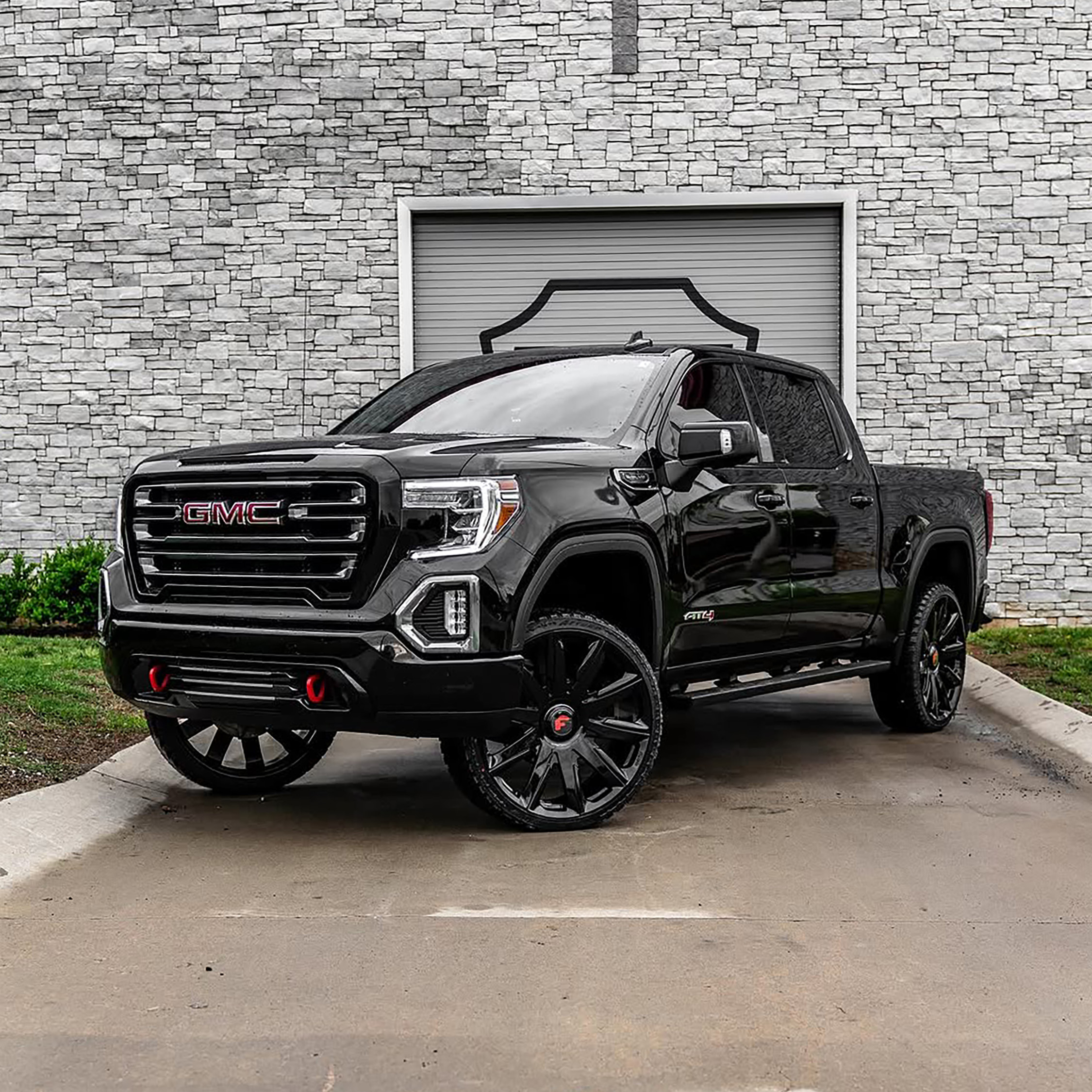GMC Sierra on Forgiato Flow wheels