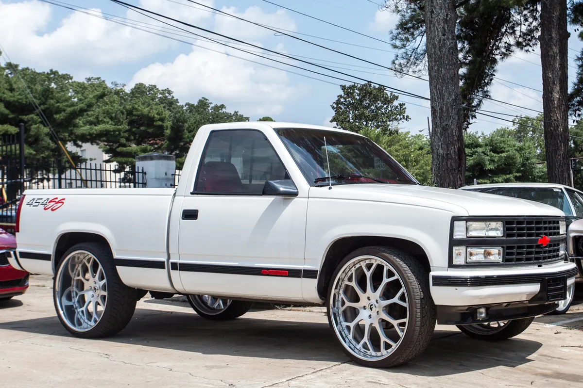 Chevrolet Silverado on Forgiato Drea wheels