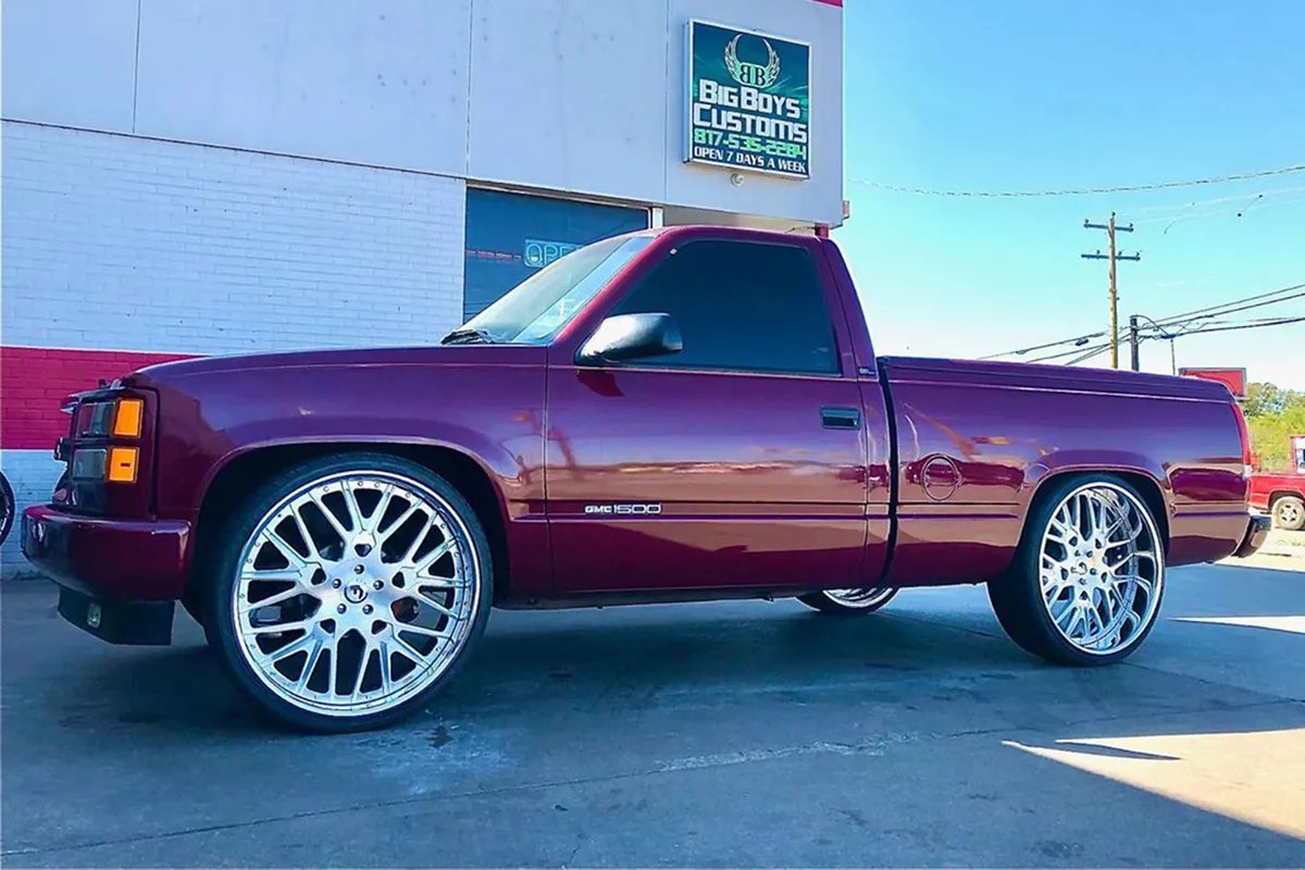 Chevrolet Silverado on Forgiato Fratello wheels