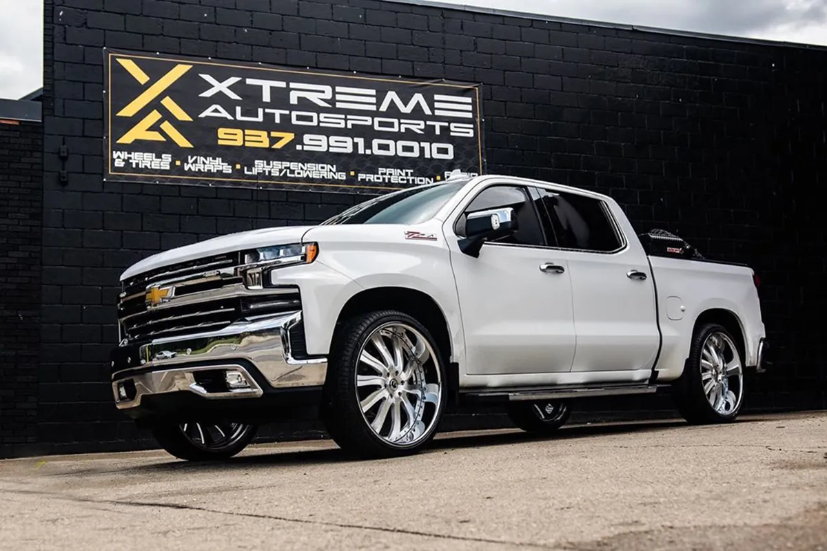 Chevrolet Silverado on Forgiato Inferno wheels