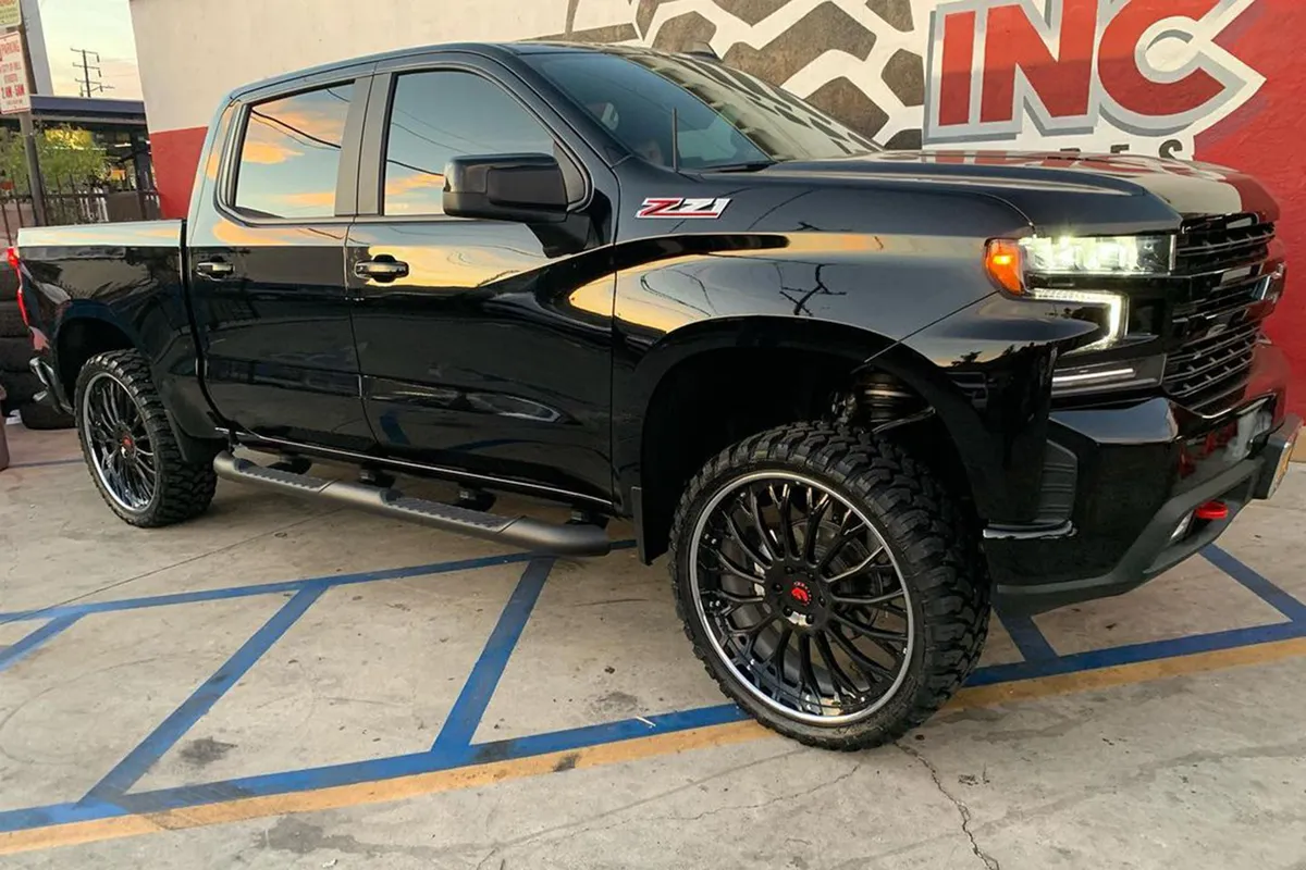 Chevrolet Silverado on Forgiato NB6 wheels