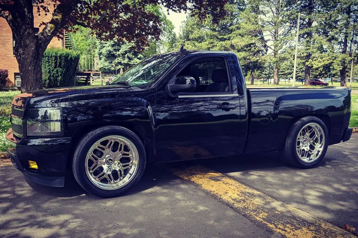 Chevrolet Silverado on Forgiato Quadrato-T wheels
