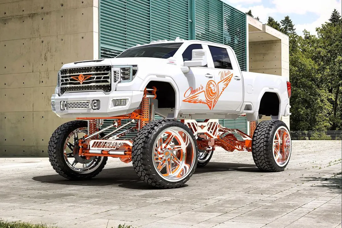 Chevrolet Silverado on Forgiato Scanalato T wheels