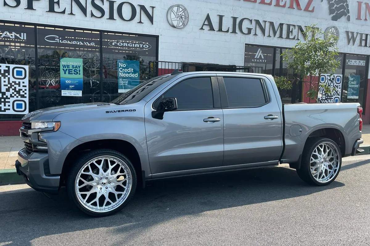 Chevrolet Silverado on Forgiato Torino wheels
