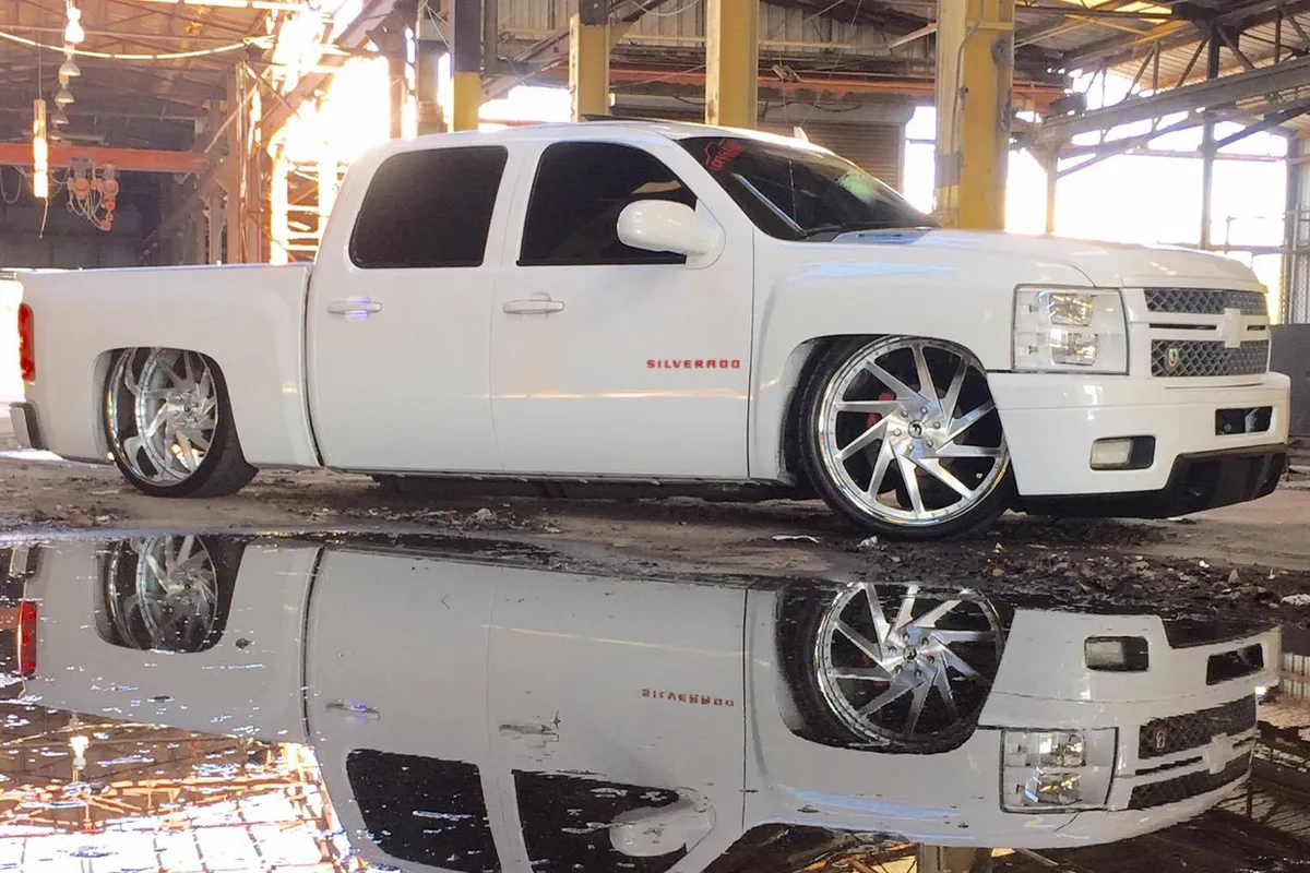 Chevrolet Silverado on Forgiato Troppo-B wheels