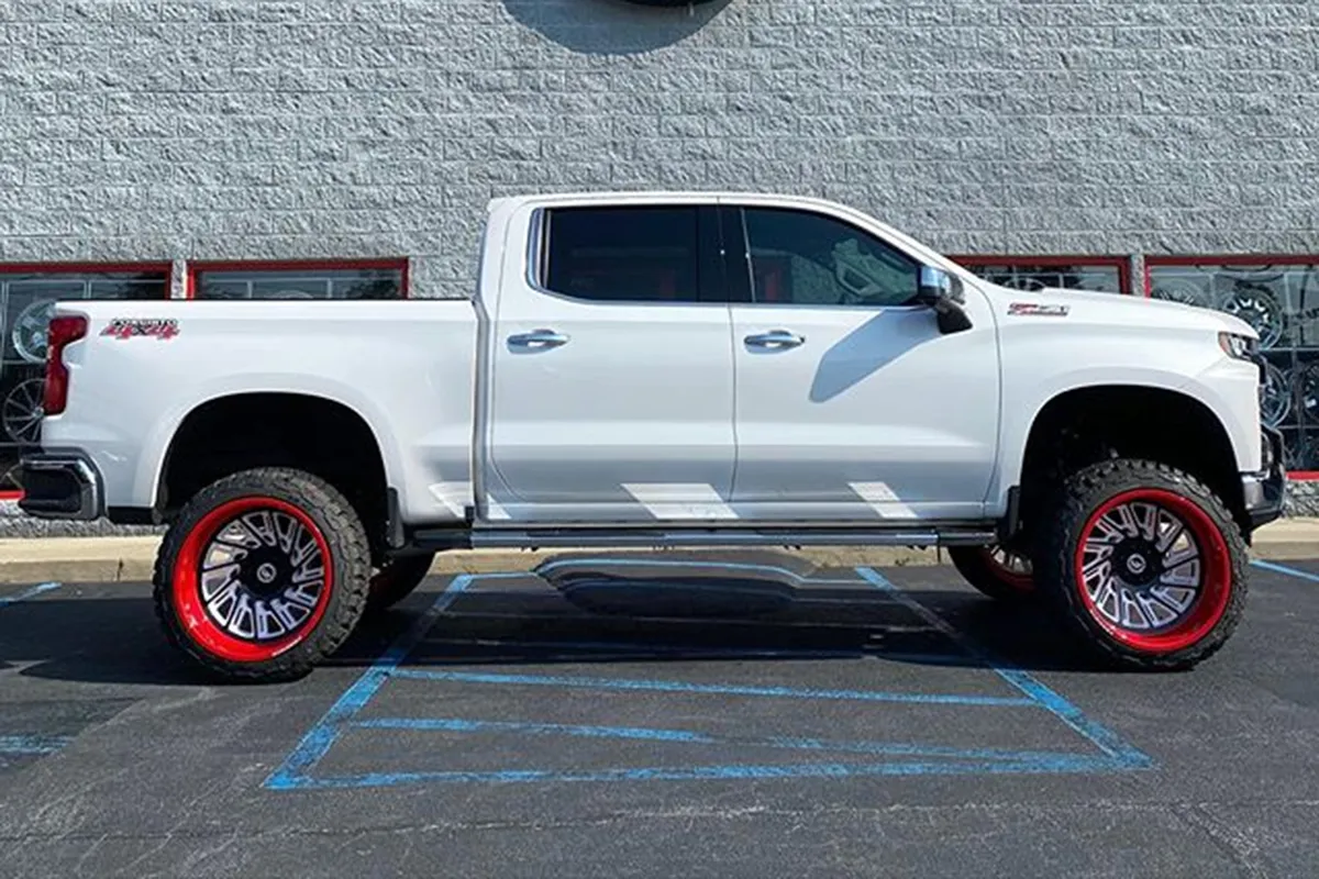 Chevrolet Silverado on Forgiato Txc105 wheels