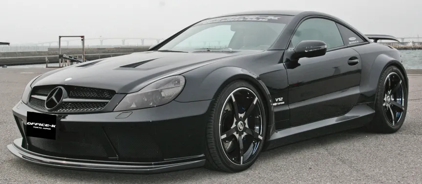 Mercedes-Benz SL on Forgiato Doppio-ECL wheels