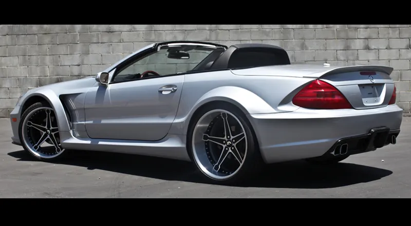 Mercedes-Benz SL on Forgiato Martellato wheels
