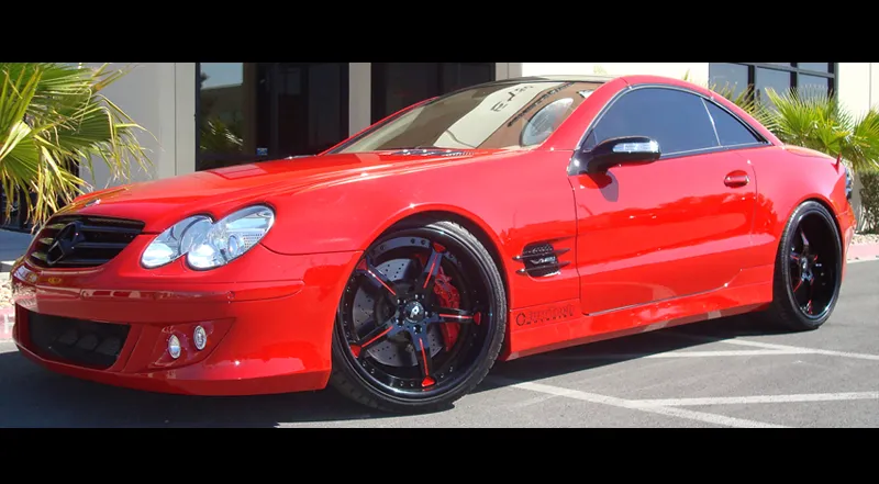 Mercedes-Benz SL on Forgiato Quinto wheels