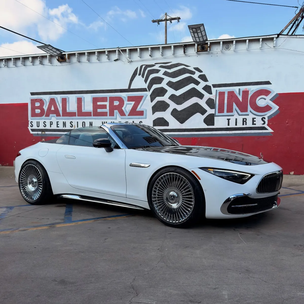 Mercedes-Benz Sl680 on Forgiato Trimestre wheels