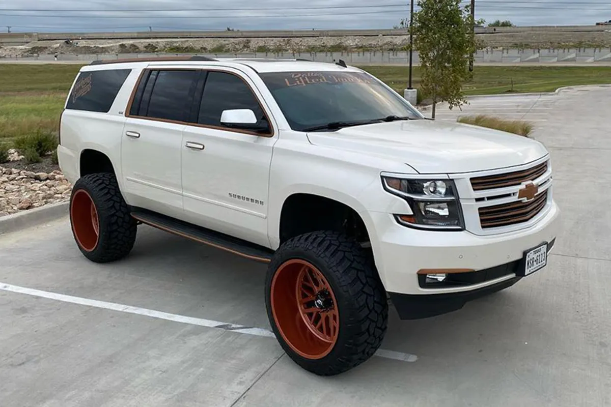 Chevrolet Suburban on Forgiato Flow-Terra wheels