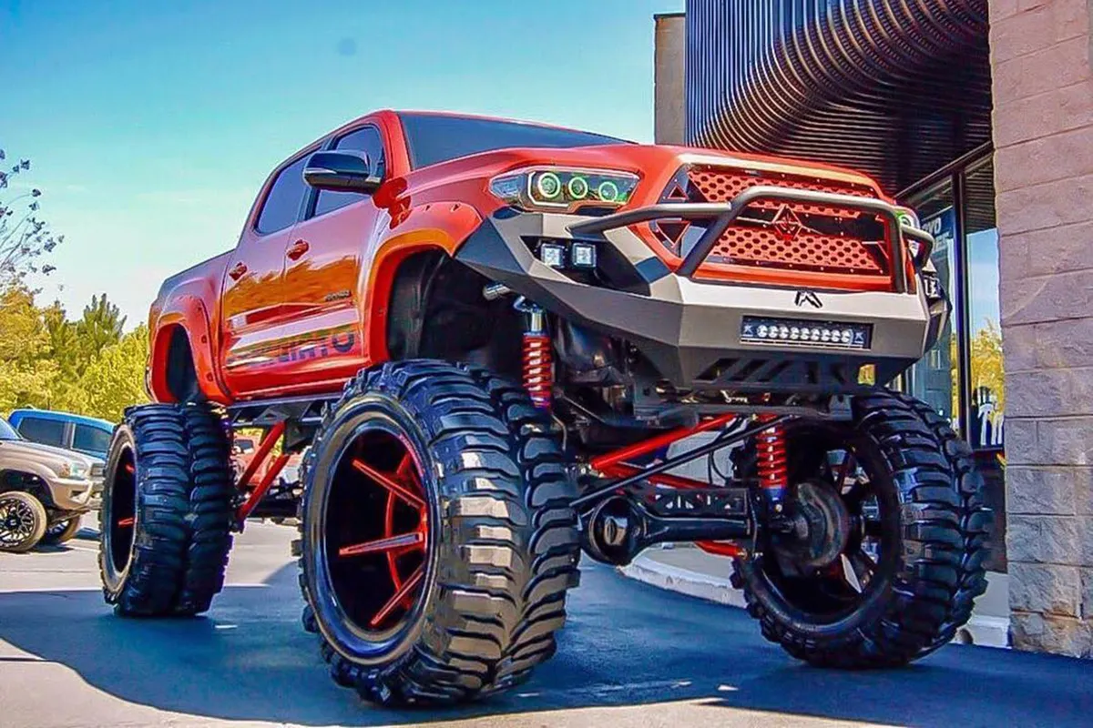 Toyota Tacoma on Forgiato Gambe wheels