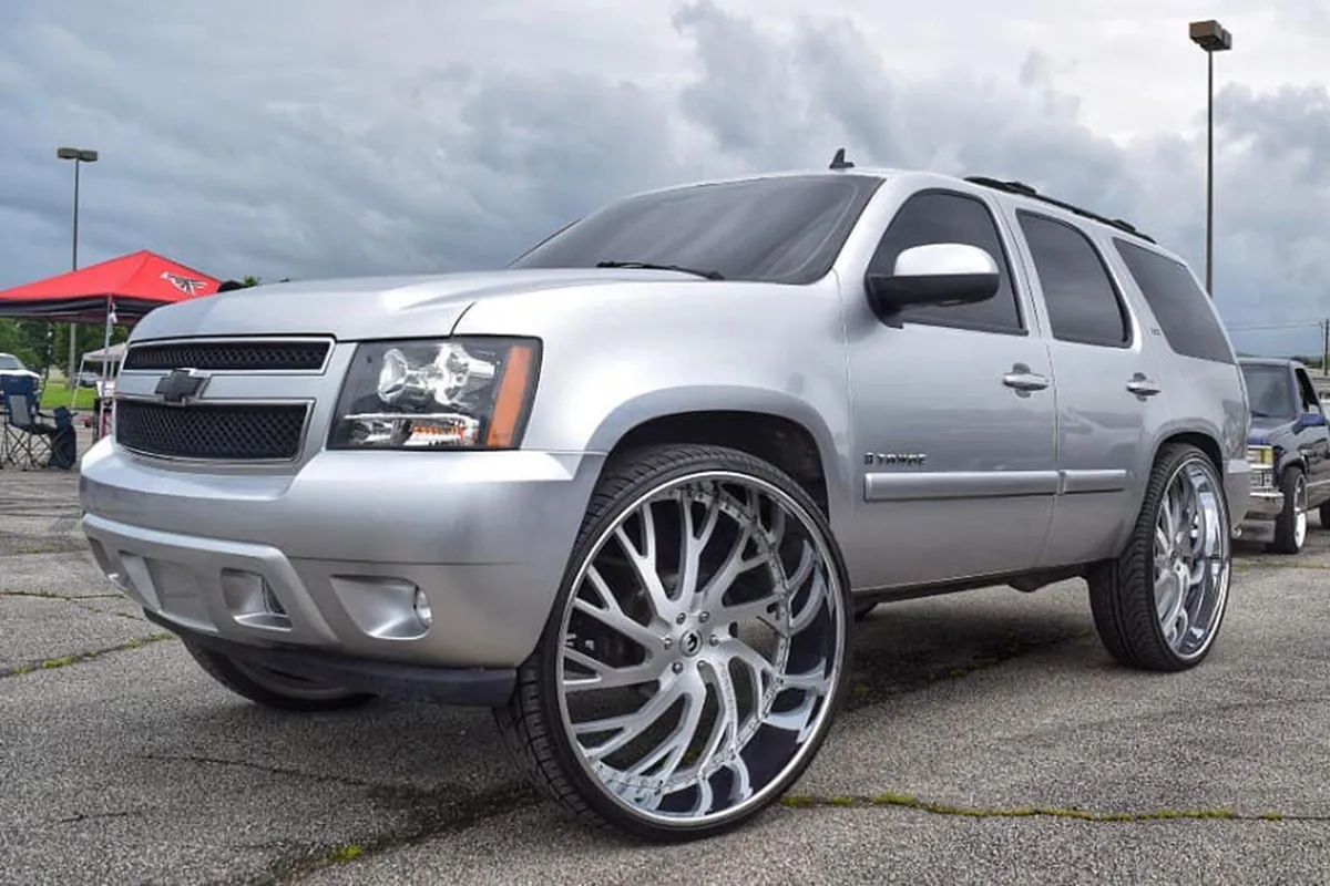 Chevrolet Tahoe on Forgiato Sincro wheels
